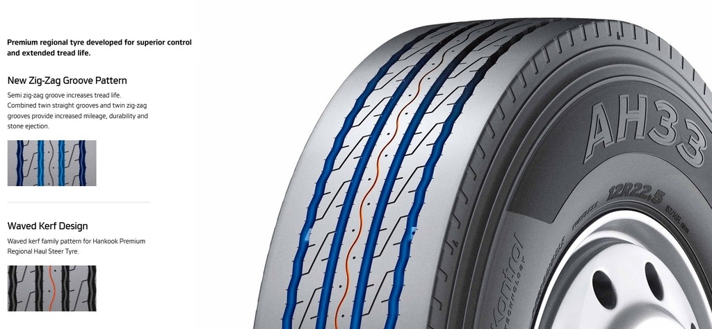 295/80 R 22.5 HANKOOK AH33 152/148 L