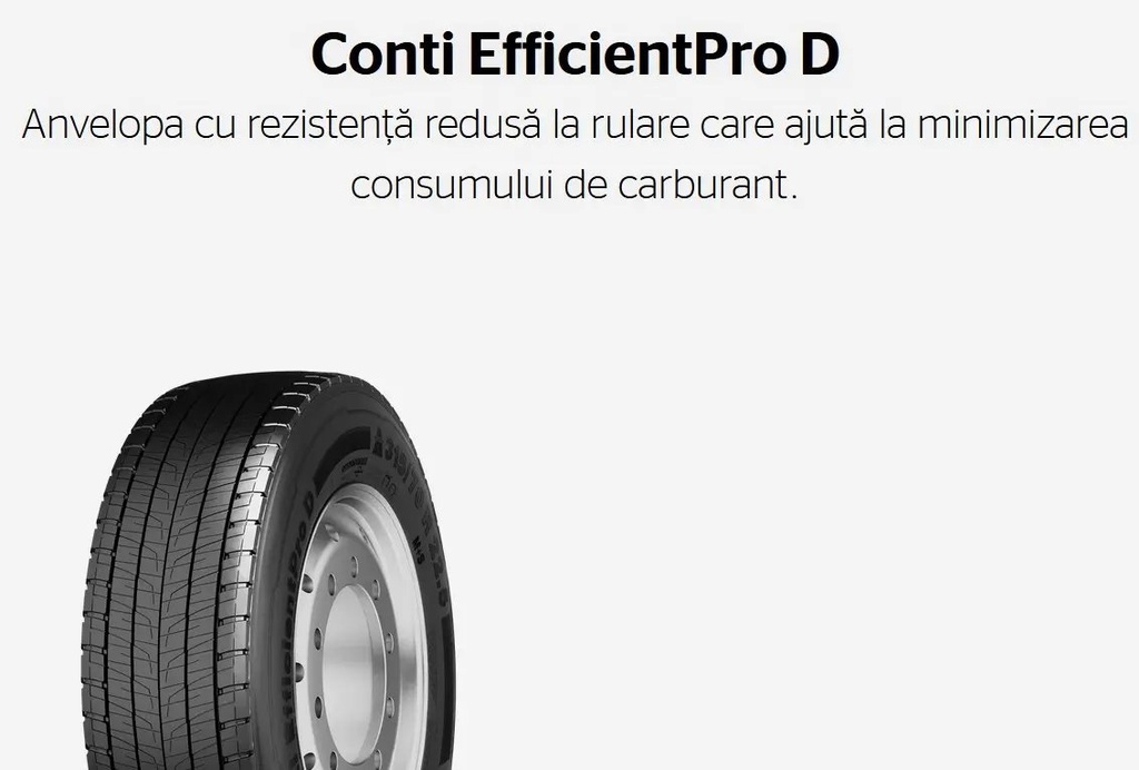 315/70 R 22.5 CONTINENTAL EFFICIENT PRO D+ 154/150 L