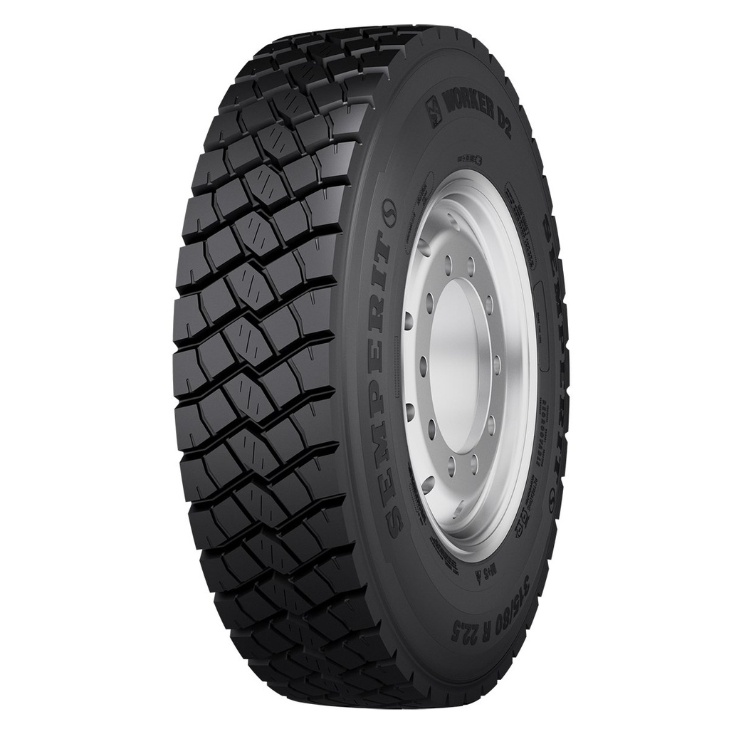 13/80 R 22.5 SEMPERIT WORKER D2 EU LRJ 156/150 K