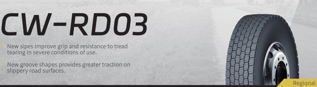 [SIG030569] 295/60 R 22.5 CROSSWIND CW RD03 150/147 L