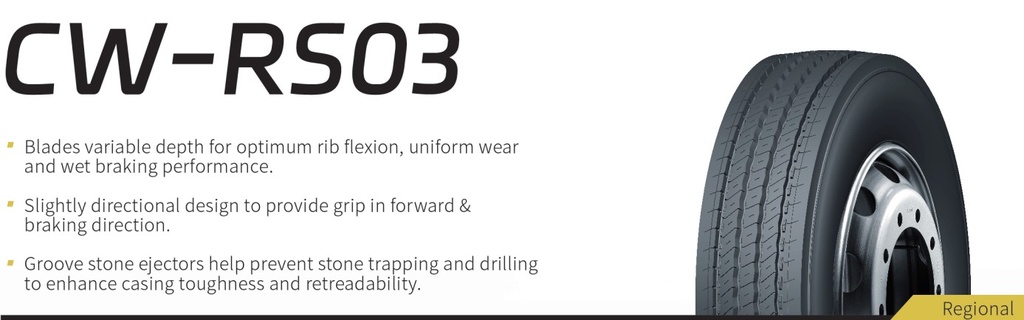 385/55 R 22.5 CROSSWIND CW-RS03 160 K